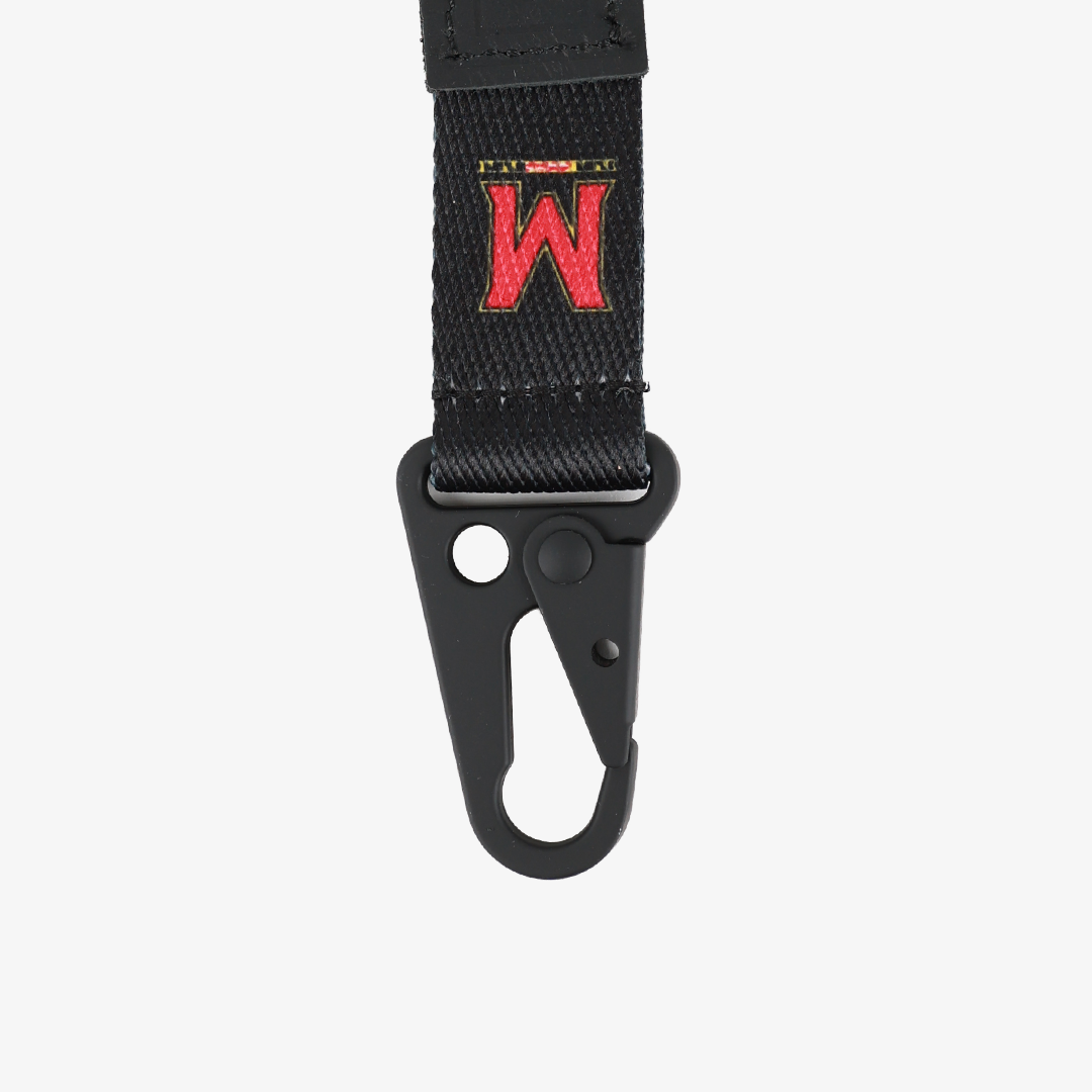 Maryland Black - Keychain Clip