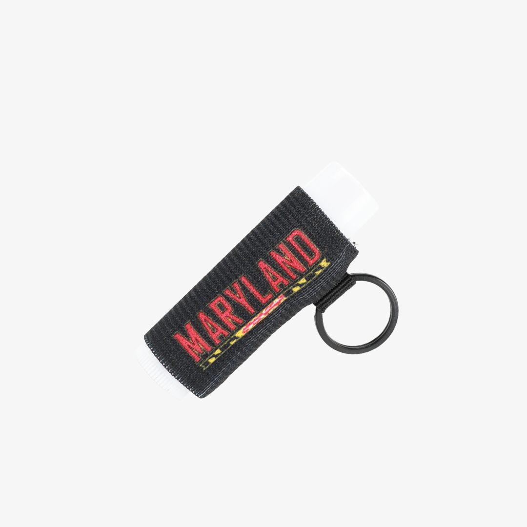 Chapstick Holder Keychain - Maryland Black - Thread®