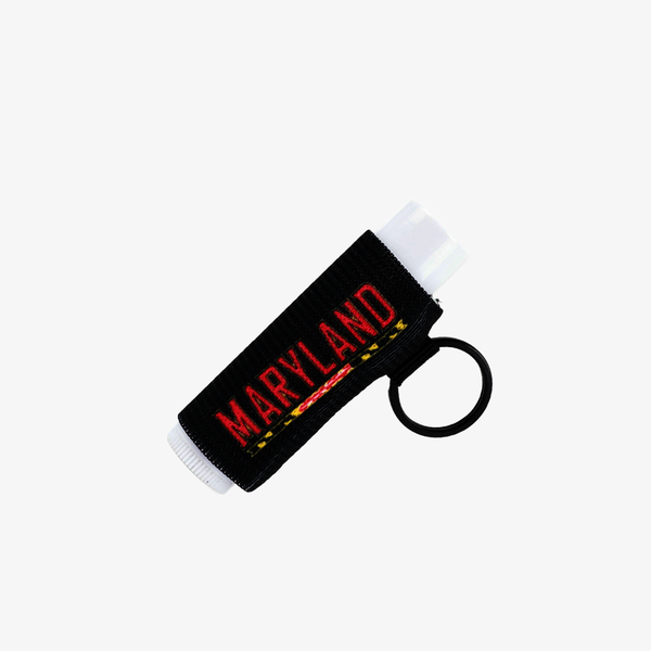 Chapstick Holder Keychain - Maryland Black - Thread®