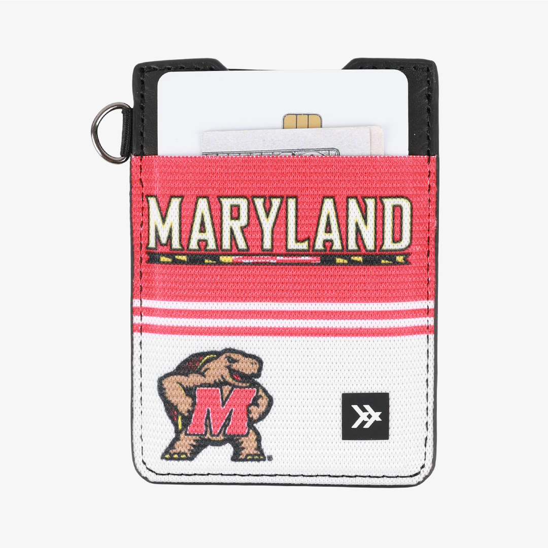 Vertical Leather Wallet - Maryland Terrapin - Thread®