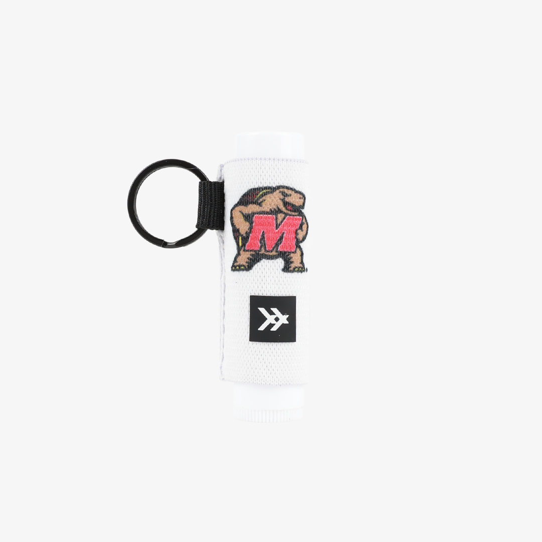 Chapstick Holder Keychain - Maryland Terrapin - Thread®