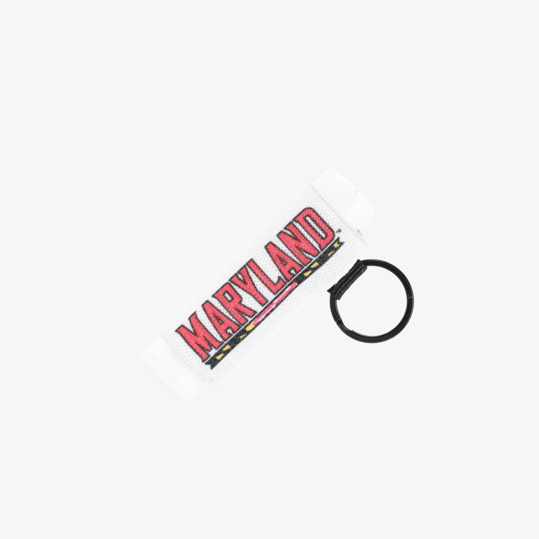 Chapstick Holder Keychain - Maryland Terrapin - Thread®