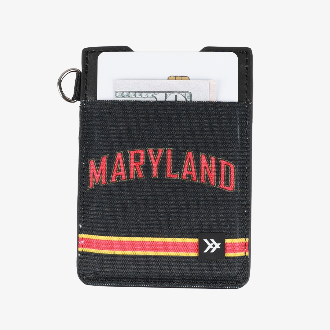 Vertical Leather Wallet - Maryland Black - Thread®