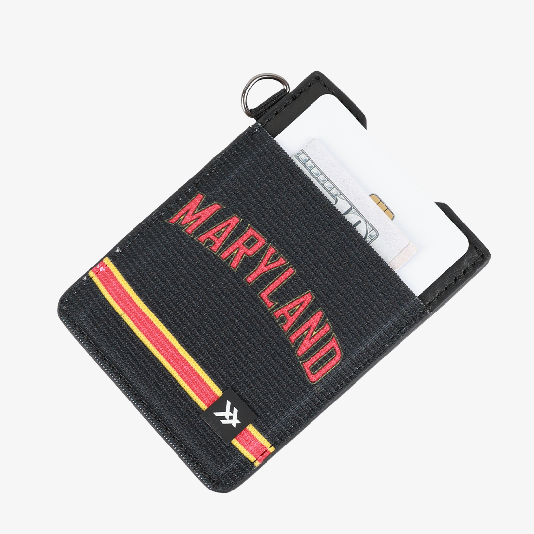 Vertical Leather Wallet - Maryland Black - Thread®