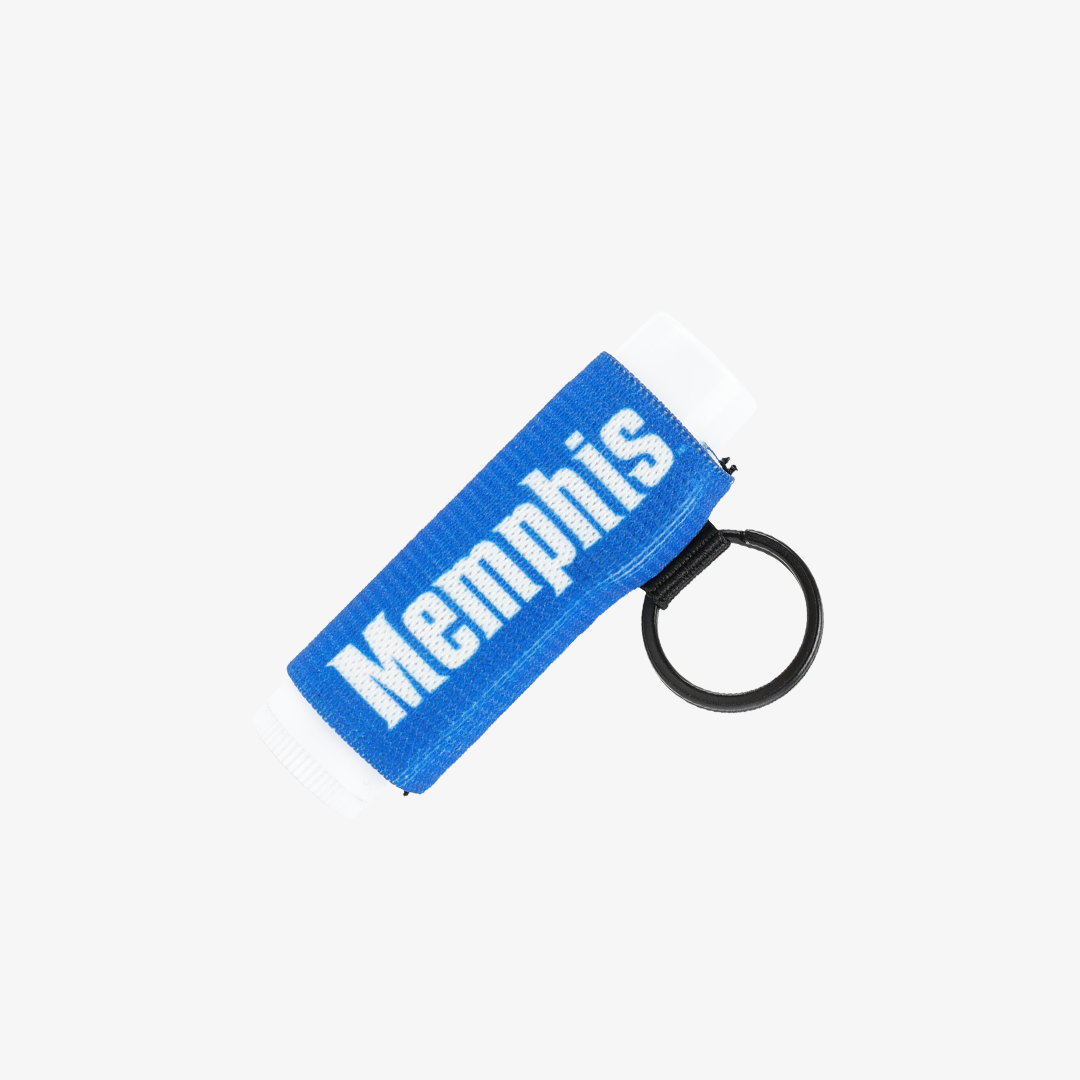 Chapstick Holder Keychain - Memphis Blue - Thread®