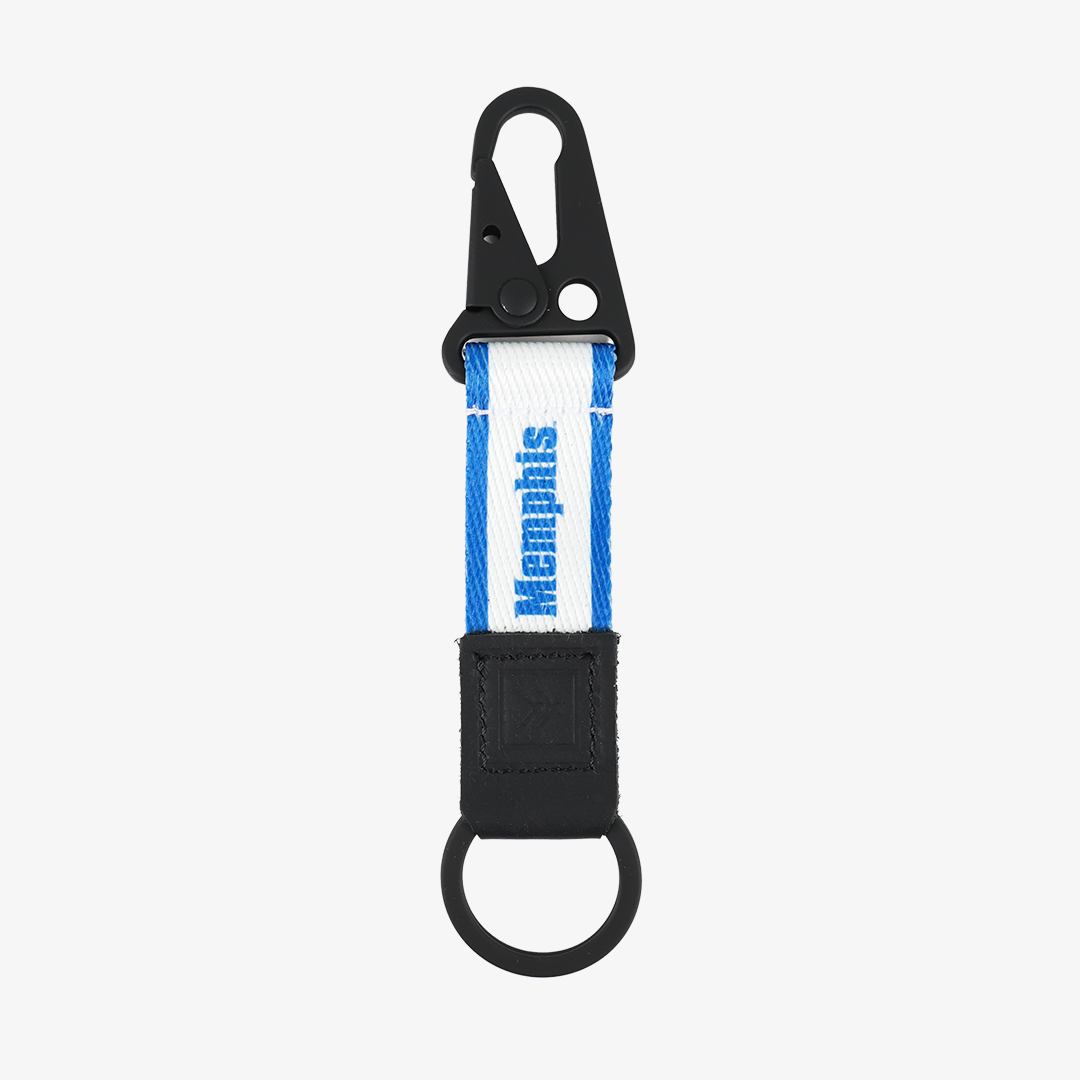 Memphis White - Keychain Clip