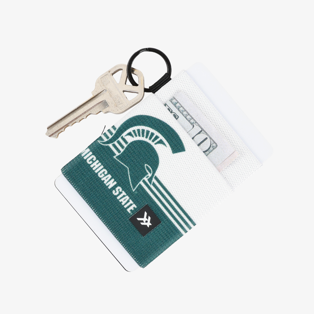 Elastic Wallet - Michigan Spartan - Thread®