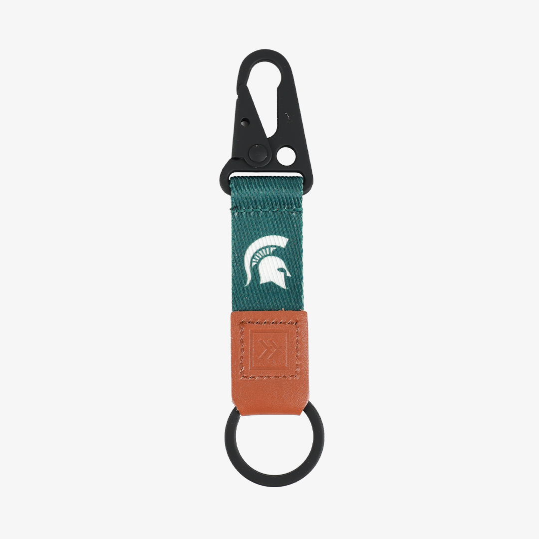 Michigan Spartan - Keychain Clip
