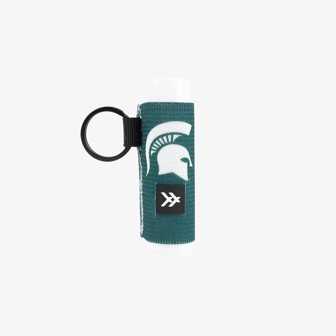 Chapstick Holder Keychain - Michigan Spartan - Thread®