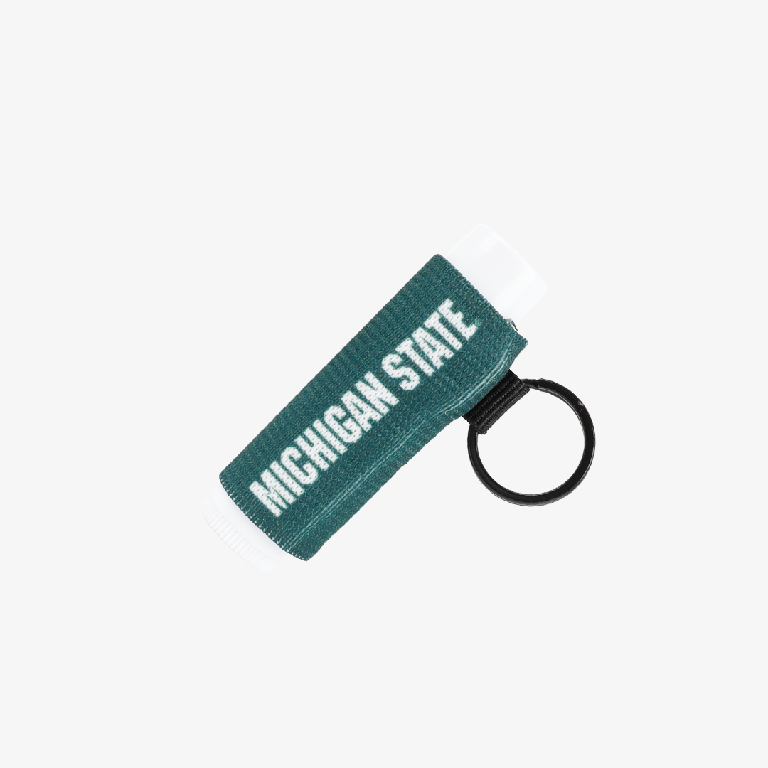 Chapstick Holder Keychain - Michigan Spartan - Thread®