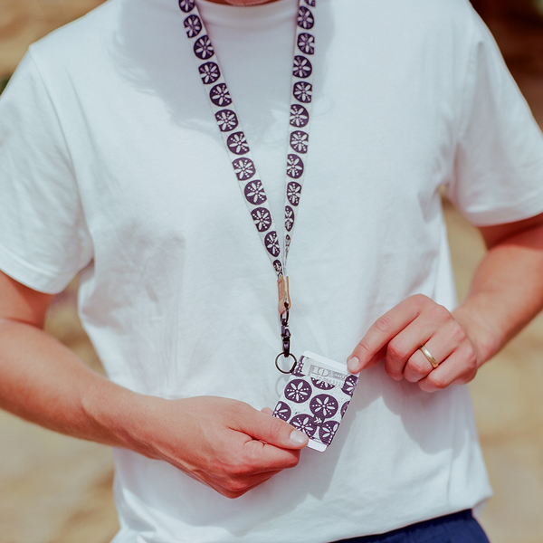 Neck Lanyard - Sand Dollar Black - Thread®