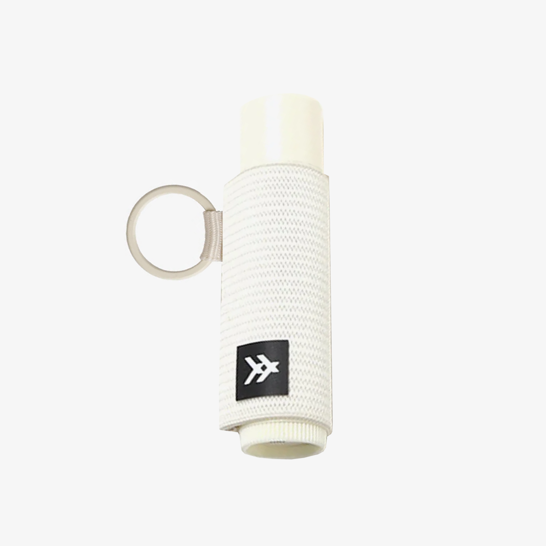 Chapstick Holder Keychain - Off White - Thread®