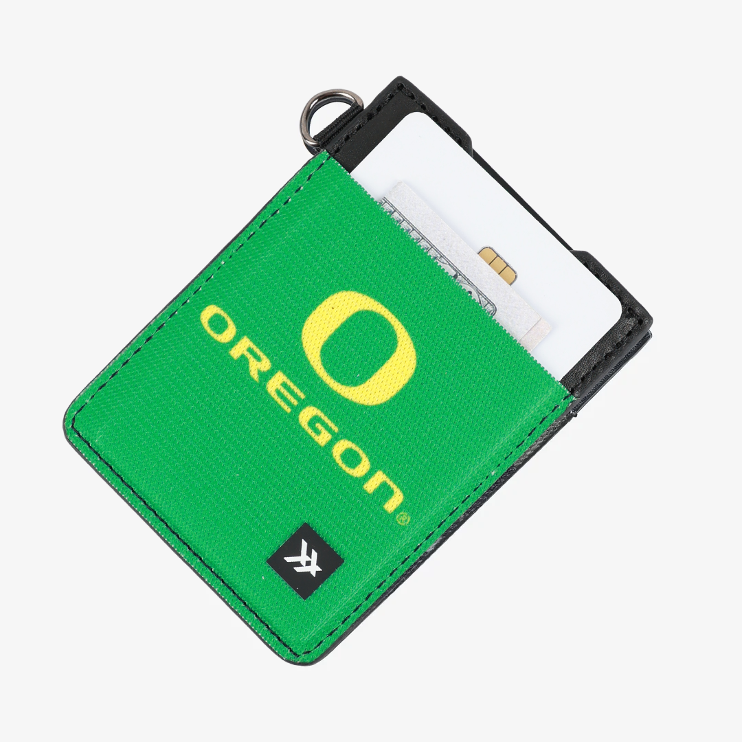 Vertical Leather Wallet - Oregon Green - Thread®