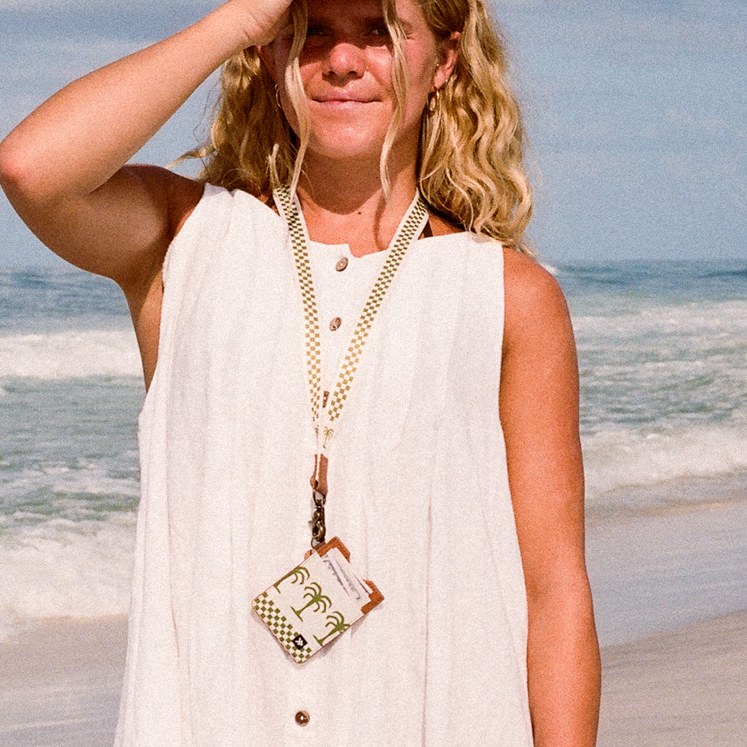 Neck Lanyard - Palm Tree - Thread®