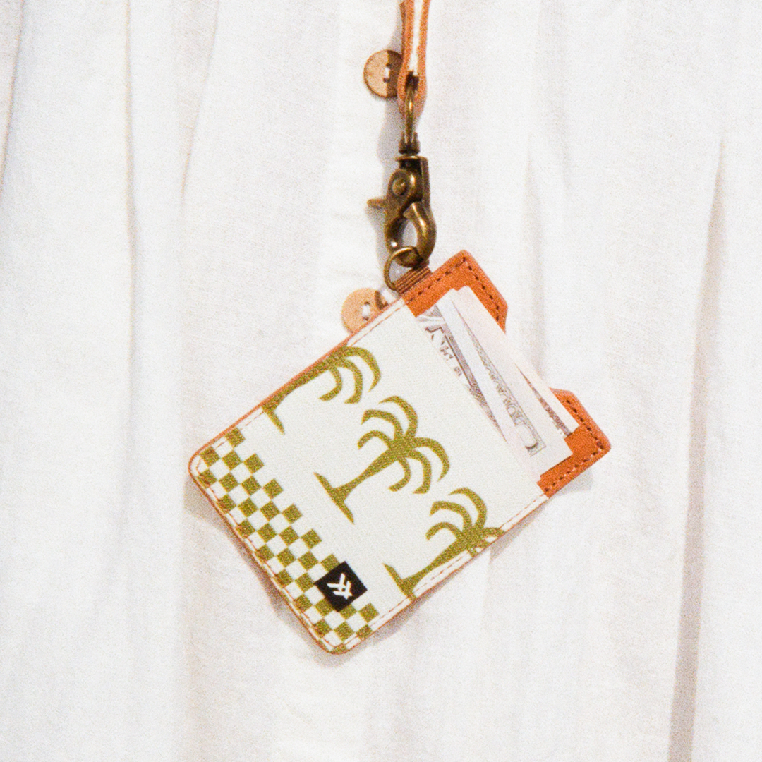 Vertical Wallet - Palm Tree - Thread®