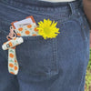 Chapstick Holder Keychain - Daisy - Thread®