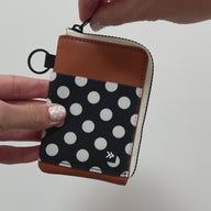 Leather Zip Wallet - Polka Dot - Thread®