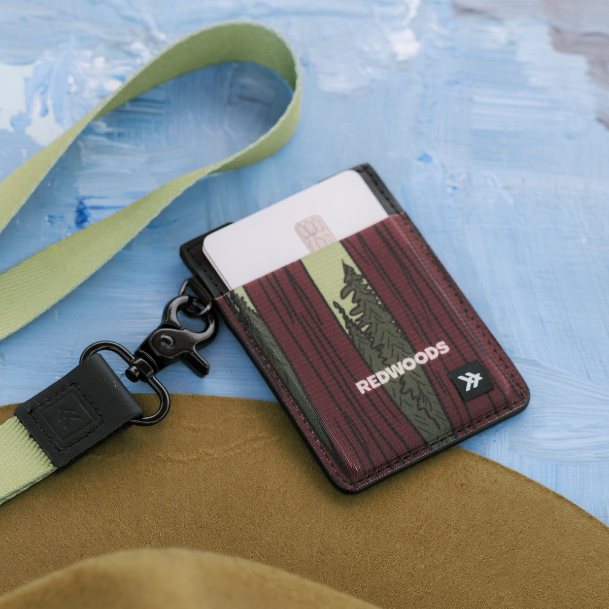 Redwoods | Vertical Leather Wallet | RFID-Protected Leather | Thread ...