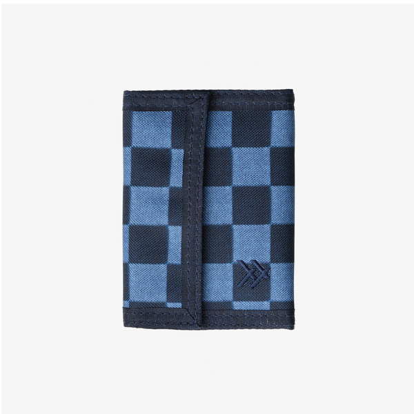 Velcro Bifold Wallet - Denim Check - Thread®