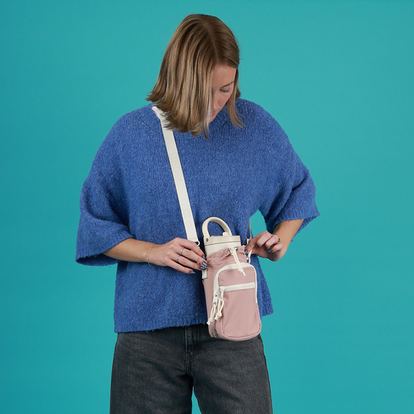 Water Bottle Sling Bag - Rose Dust - Thread®