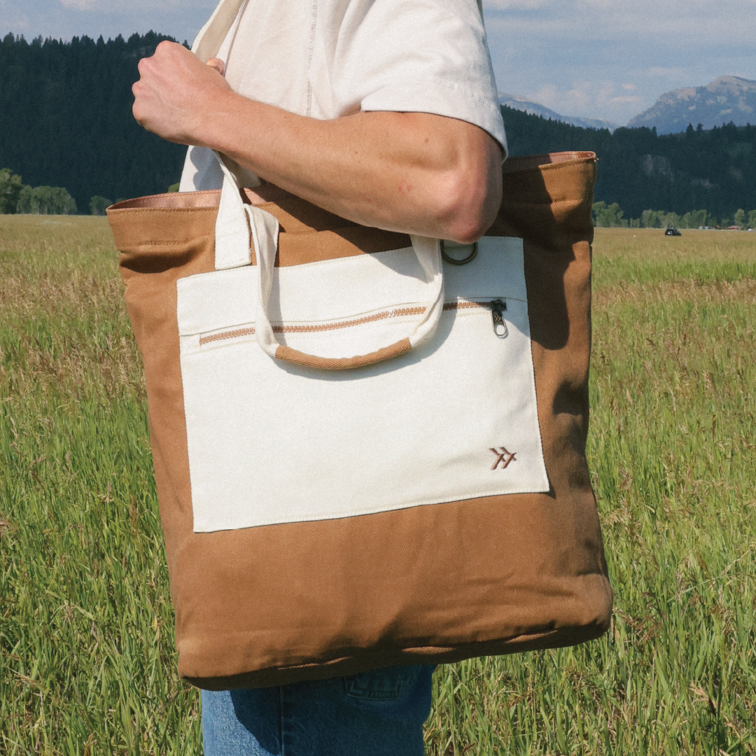 Utility Tote Bag - Camel Canvas - Thread®