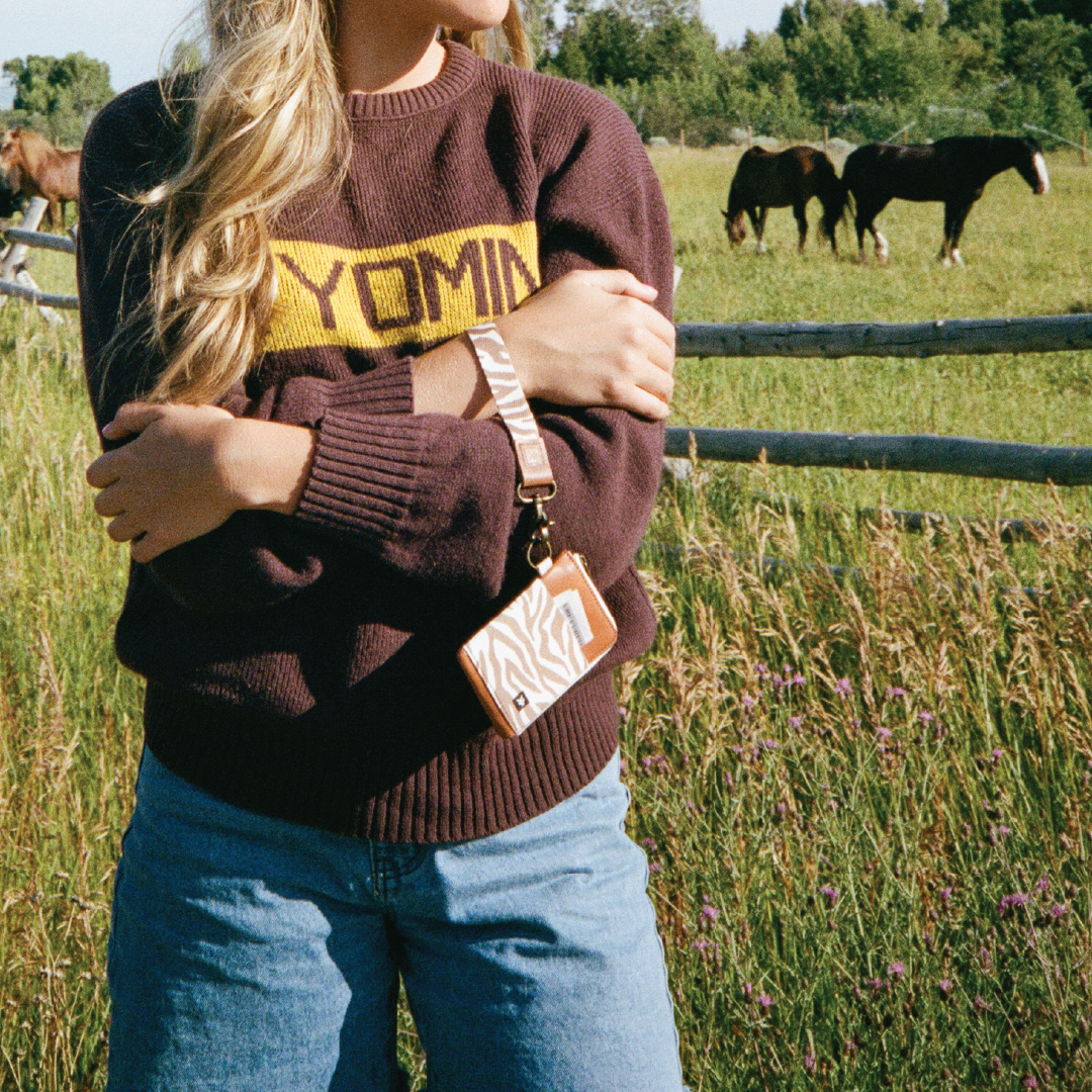 Leather Zip Wallet - Mozi - Thread®