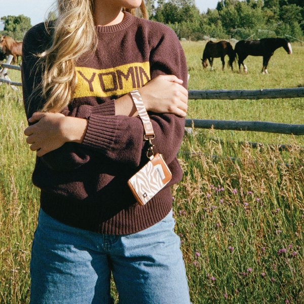 Leather Zip Wallet - Mozi - Thread®
