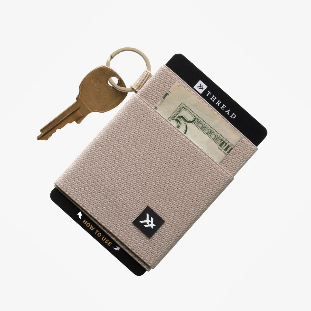 Elastic Wallet - Sand - Thread®