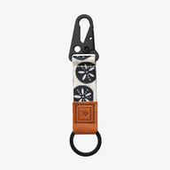Keychain Clip - Sand Dollar Black - Thread®