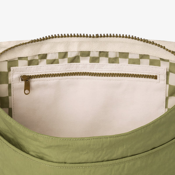 Small Utility Tote Bag - Cream/Green - Thread®
