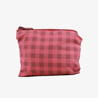 Berry Gingham - Small Slouchy Shoulder Bag