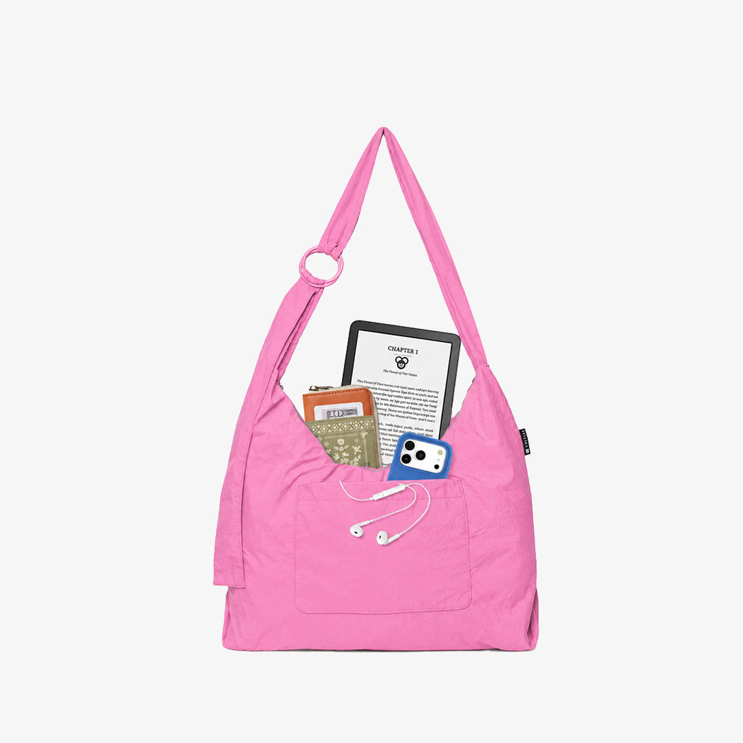 Small Slouchy Shoulder Bag - Bubblegum - Thread®