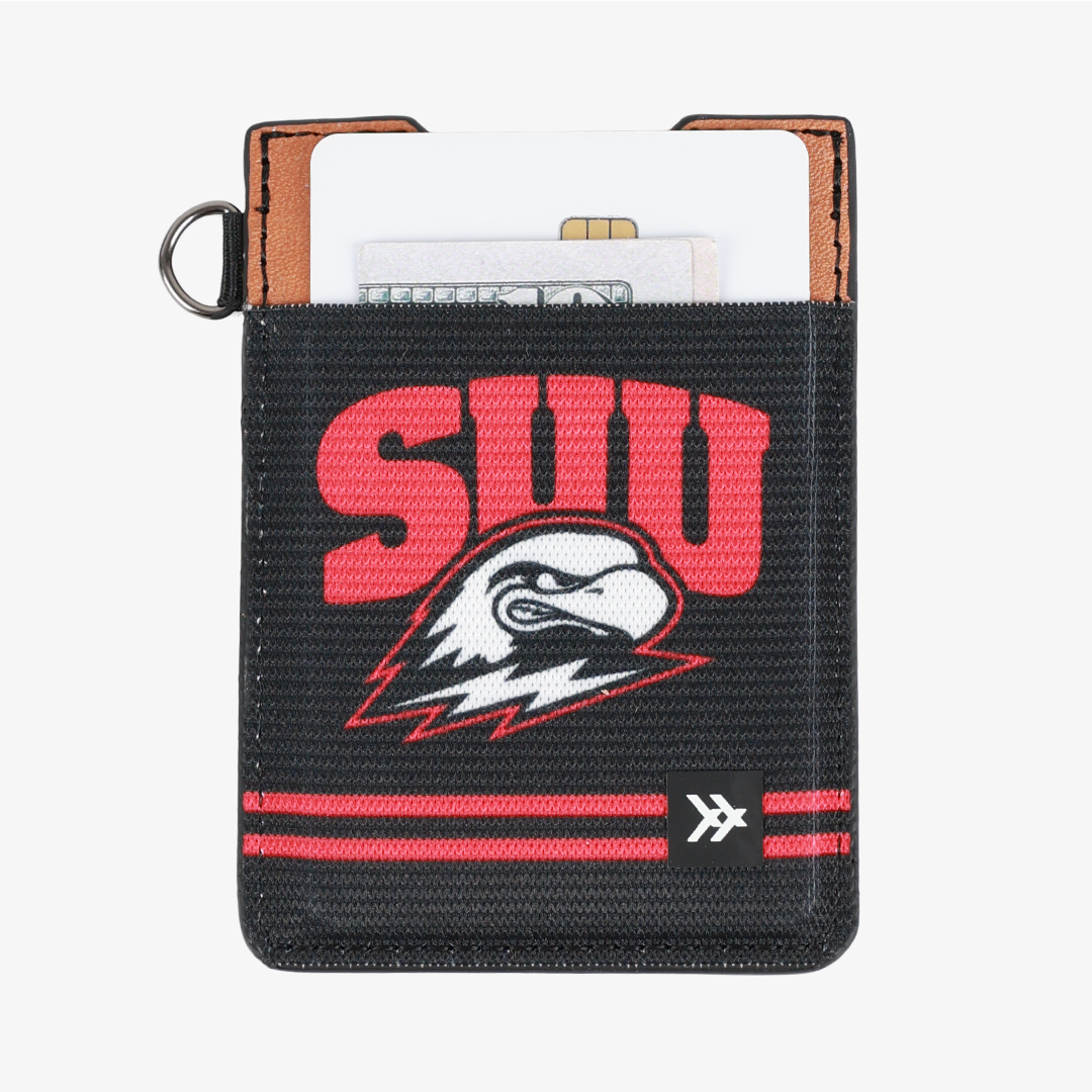 Vertical Leather Wallet - SUU Black - Thread®