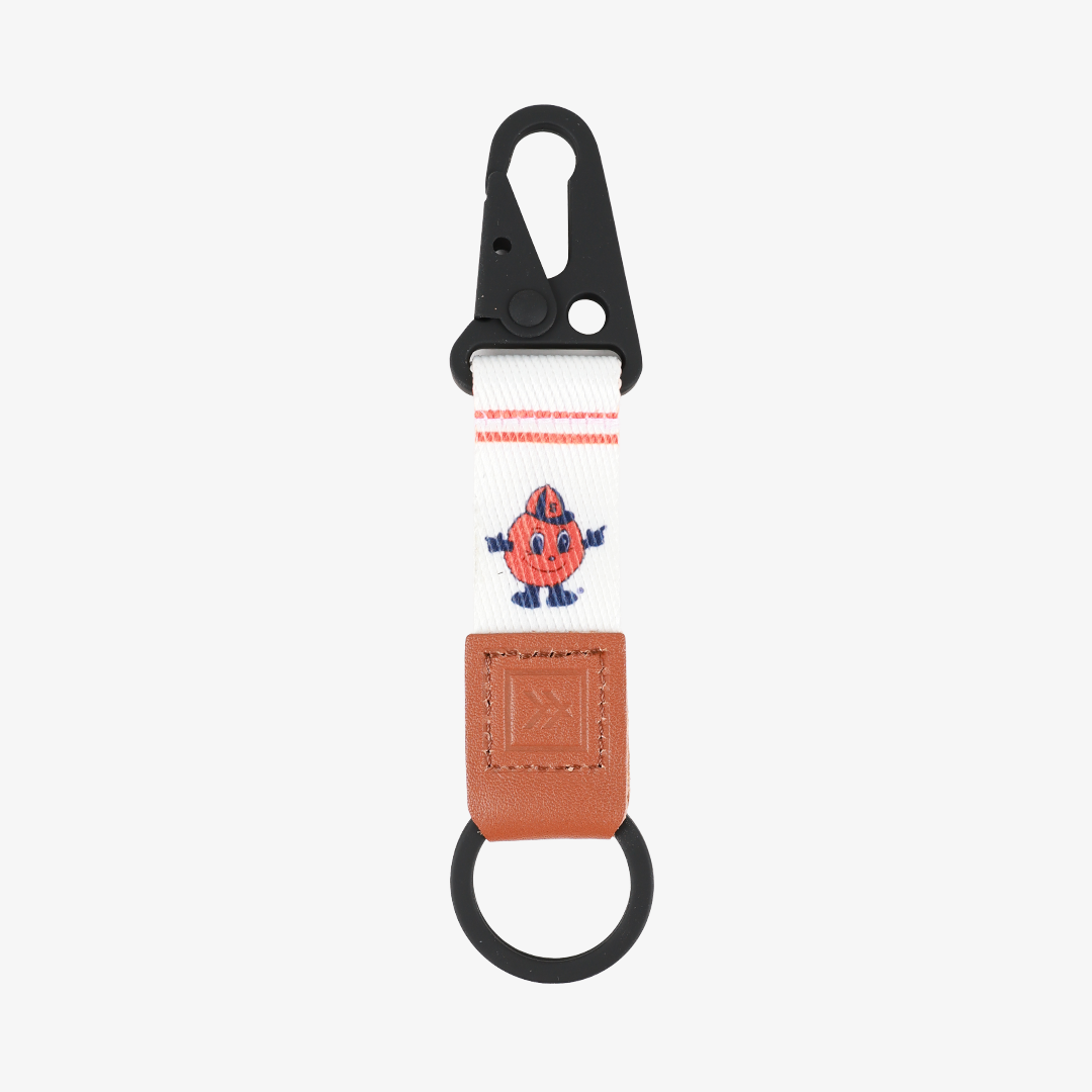 Syracuse White - Keychain Clip