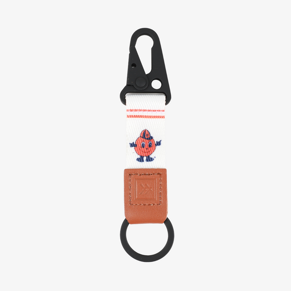 Syracuse White - Keychain Clip