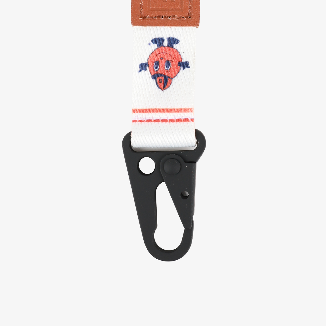 Syracuse White - Keychain Clip