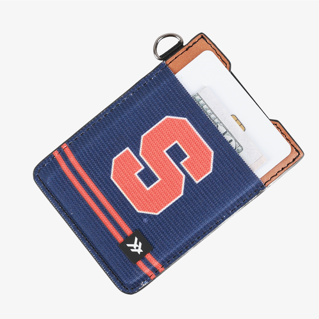 Vertical Leather Wallet - Syracuse Blue - Thread®