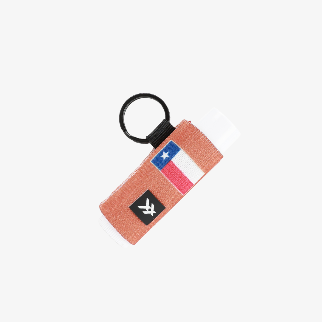 Chapstick Holder Keychain - Texas Orange - Thread®