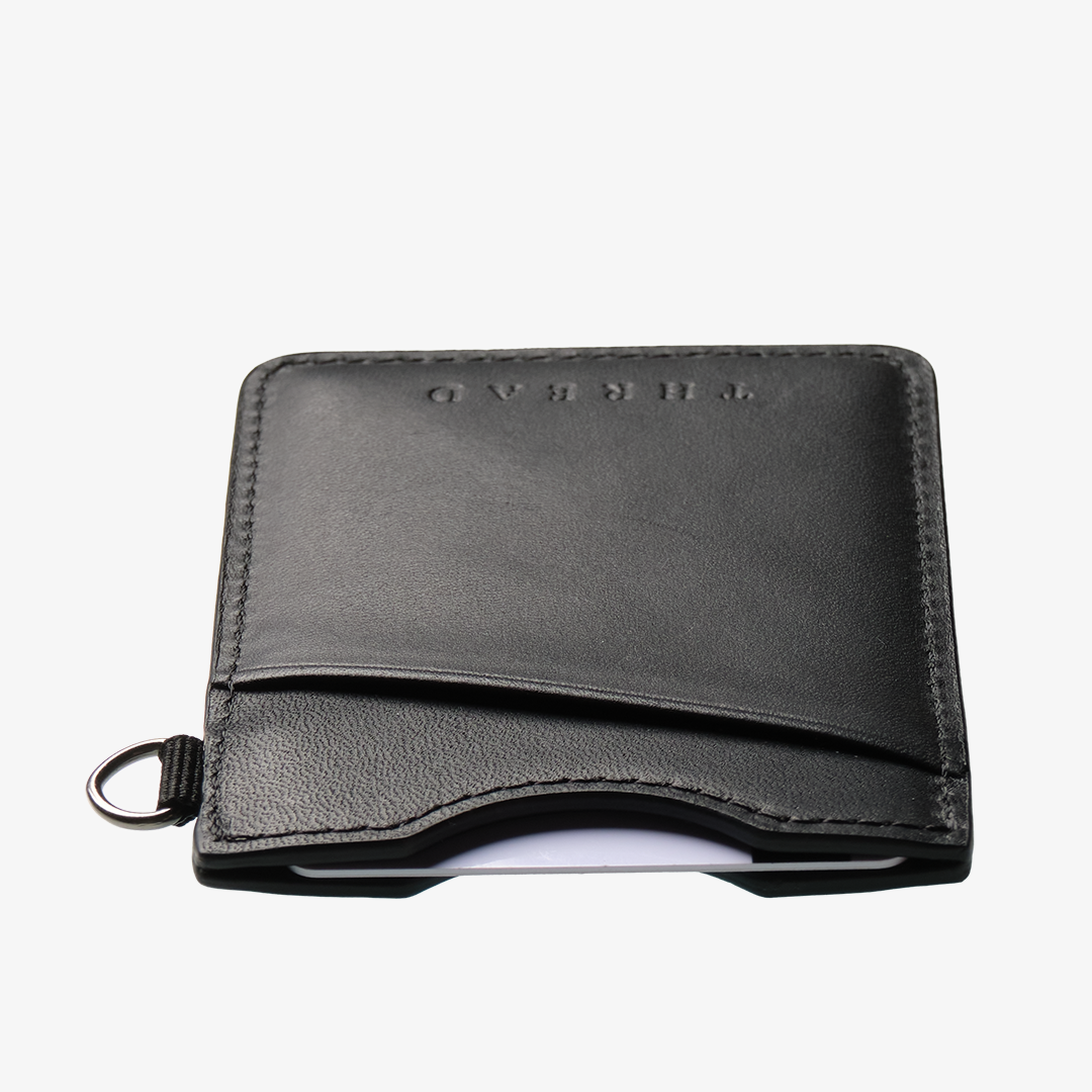 Vertical Leather Wallet - Tortoise - Thread®