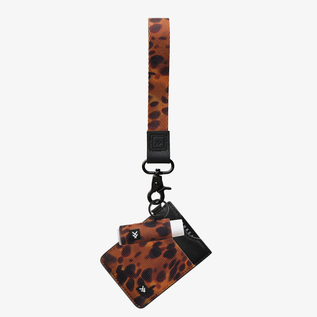 Vertical Leather Wallet - Tortoise - Thread®