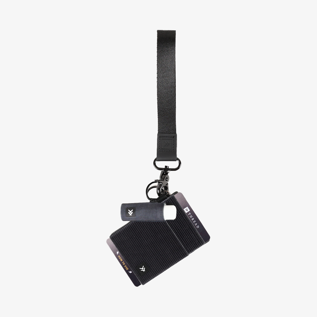 Elastic Wallet Everyday Carry Set - Black - Thread®