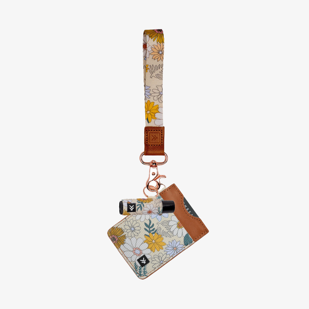 Vertical Leather Wallet Everyday Carry Set - Blossom - Thread®