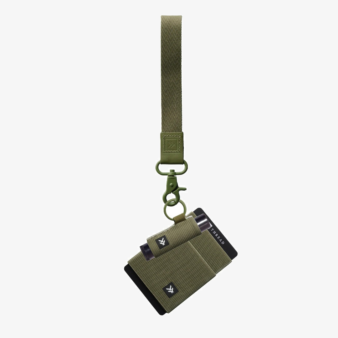 Elastic Wallet Everyday Carry Set - Olive - Thread®