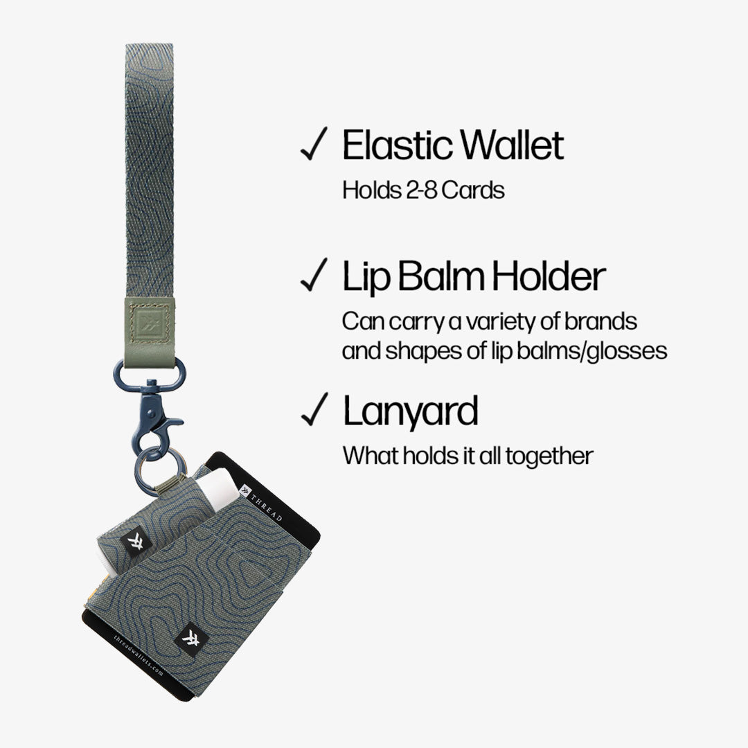 Elastic Wallet Trifecta Bundle - Topo - Thread®