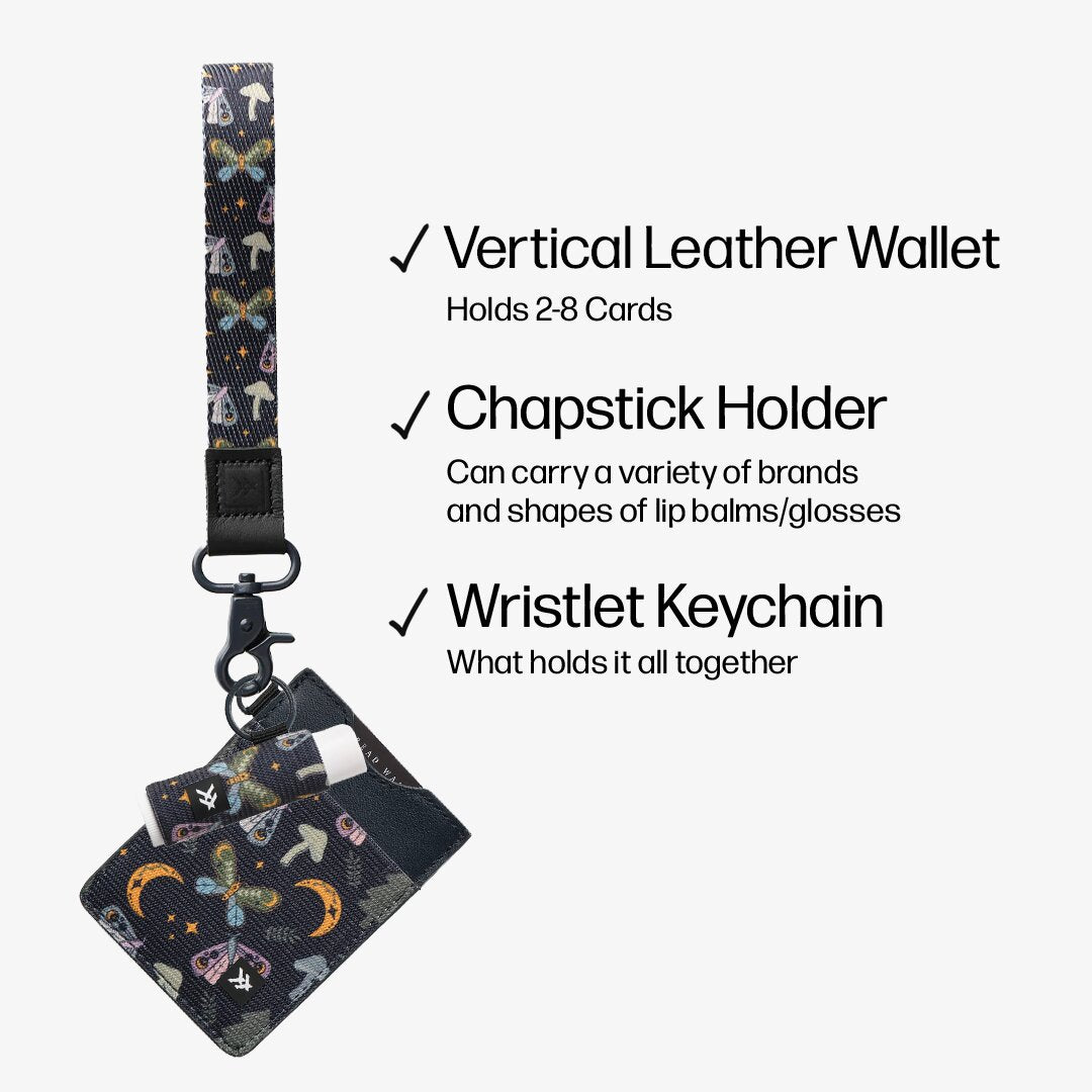 Vertical Leather Wallet Trifecta Bundle - Forest Critters - Thread®