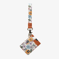Vertical Leather Wallet Everyday Carry Set - Mountain Flowers - Thread®