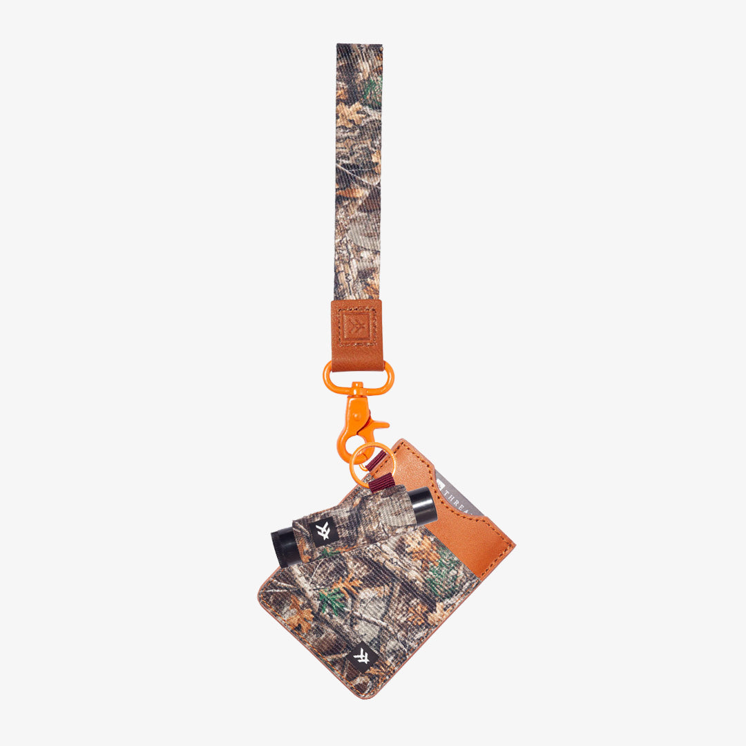 Vertical Leather Wallet Everyday Carry Set - Realtree Edge - Thread®