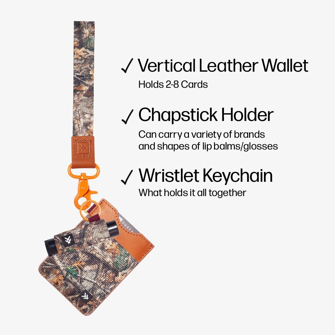 Vertical Leather Wallet Trifecta Bundle - Realtree Edge - Thread®