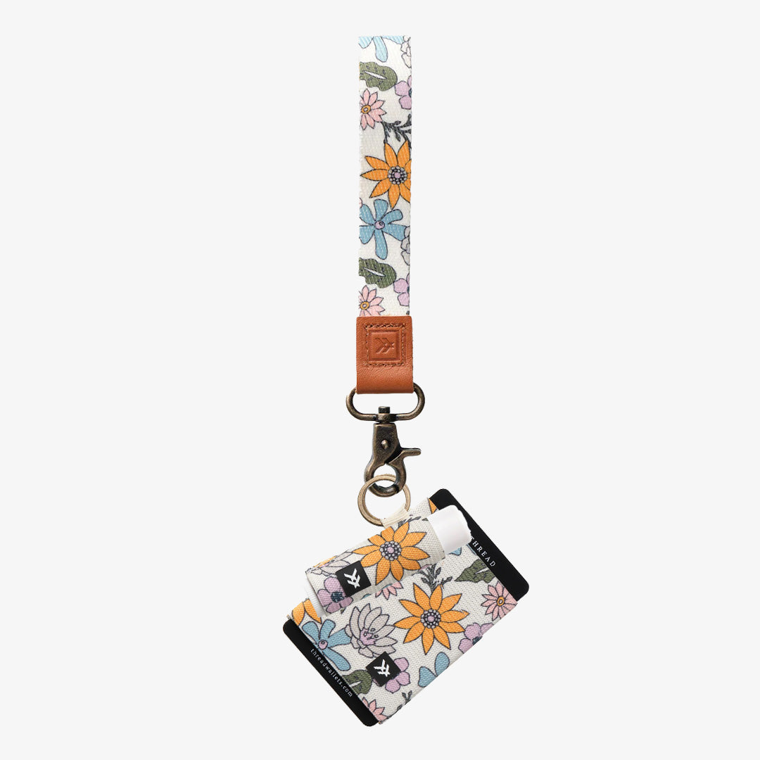 Elastic Wallet Everyday Carry Set - Mountain Flowers - Thread®