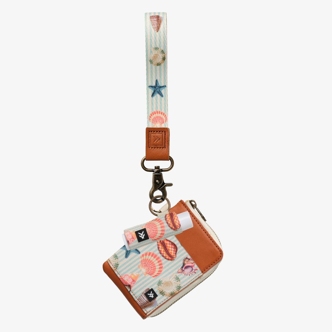 Leather Zip Wallet - Shells - Thread®